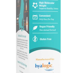 Hyalogic HyaFlex Hyaluronic Acid for Dogs - Premium Pet Supplies for Joint, Skin, Eye, and Coat Maintenance - Natural Joint Supplement for Dogs to Enhance Mobility (30ml)