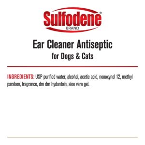 Sulfodene Ear Cleaner for Dogs & Cats 4oz