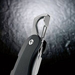 LEATHERMAN - Crater C33T Lightweight Folding Knife with Bottle Opener, Stainless Steel