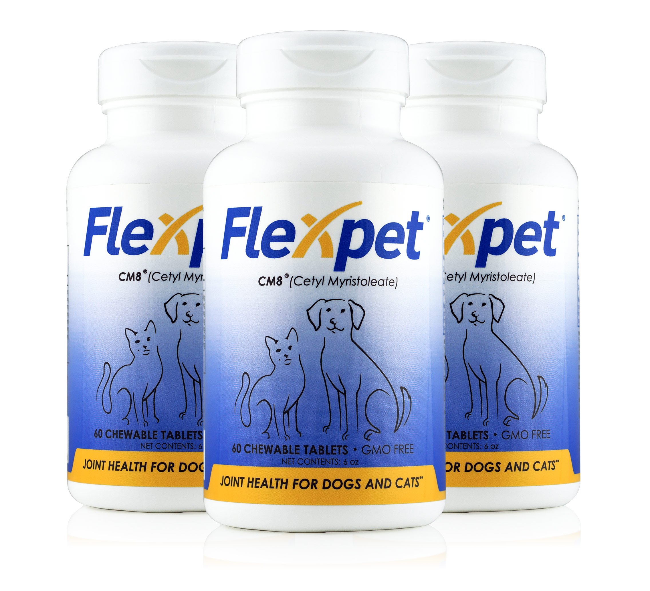 FlexPet with CM8 (180 chewable tablets)