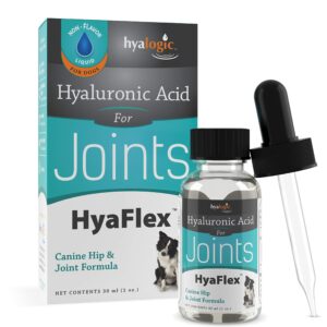 Hyalogic HyaFlex Hyaluronic Acid for Dogs - Premium Pet Supplies for Joint, Skin, Eye, and Coat Maintenance - Natural Joint Supplement for Dogs to Enhance Mobility (30ml)