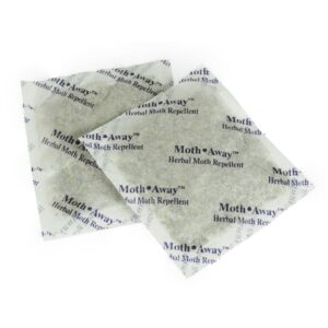 Richards Homewares Moth Away Sachets Nontoxic (White) (1-Pack of 24 Sachets)