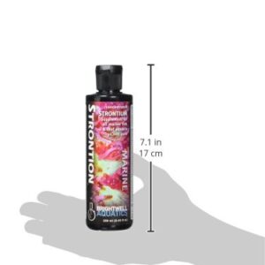 Brightwell Aquatics Strontion - Concentrated Strontium Supplement for All Marine Aquariums, 250ML