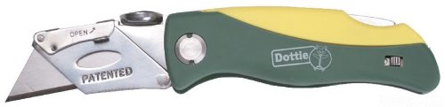 L.H. Dottie LBK Utility Knife, Folding Lock Back, ABS Handle