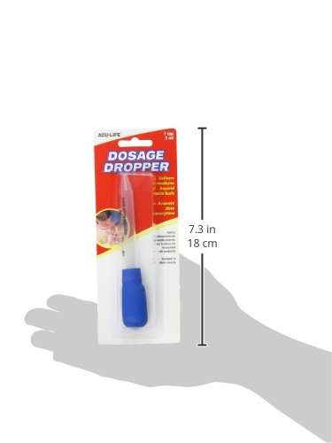 Acu-Life 1 Teaspoon Dropper, Accurate Dose Everytime, 1 TSP/5 ml, Made in the USA