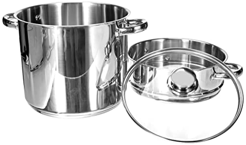 Baumalu - 342639 - Stainless Steel Couscouspot 24 cm 9 Liter