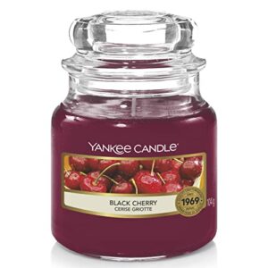 yankee candle 5038580018127 jar small black cherry ysmbc1, one size.