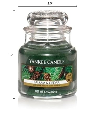 Yankee Candle Balsam & Cedar Small Jar Candle