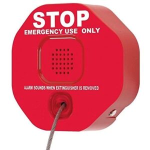 Safety Technology International, Inc. STI-6200 Fire Extinguisher Theft Stopper, Alarm Helps Prevent Misuse