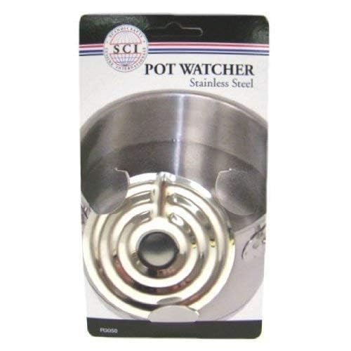 Stainless Steel Pot Watcher – Prevent Pasta, Soups and Milk from Boiling Over