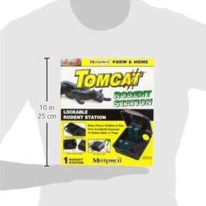 198833 Tomcat Rodent Tamper-Resistant Station Black, 1 Pack