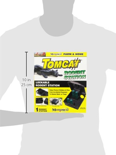 198833 Tomcat Rodent Tamper-Resistant Station Black, 1 Pack