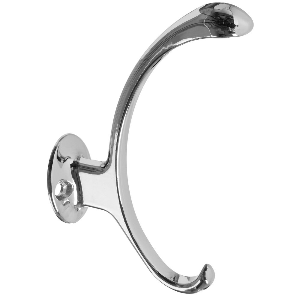 National Hardware S806-844 V8008 Garment Hooks in Chrome, 5"