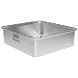 Vollrath 68365 Wear-Ever 42.5 Qt. Aluminum Roasting Pan with Handles Handles-22 20 1/8" x 6 9/16", Silver