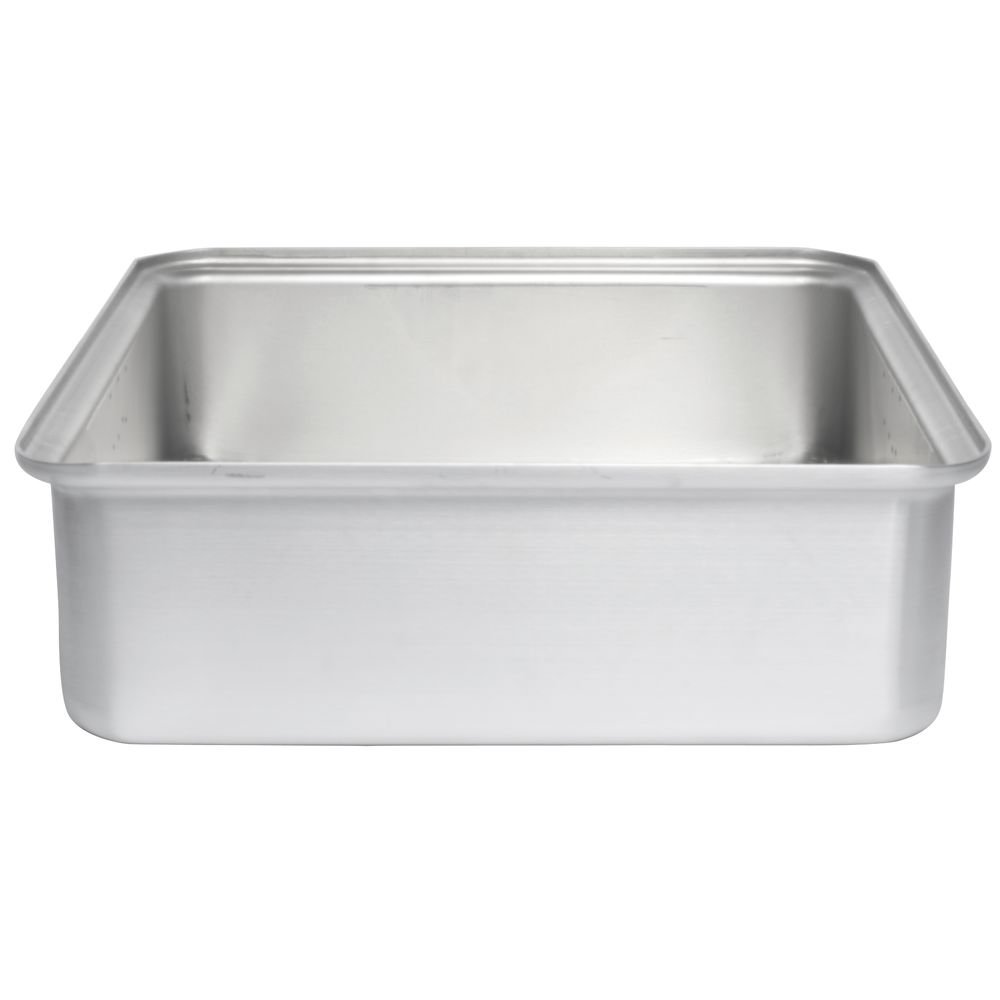 Vollrath 68365 Wear-Ever 42.5 Qt. Aluminum Roasting Pan with Handles Handles-22 20 1/8" x 6 9/16", Silver