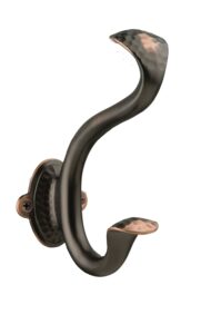 hickory hardware p2175-obh craftsman collection hook oil-rubbed bronze highlighted finish