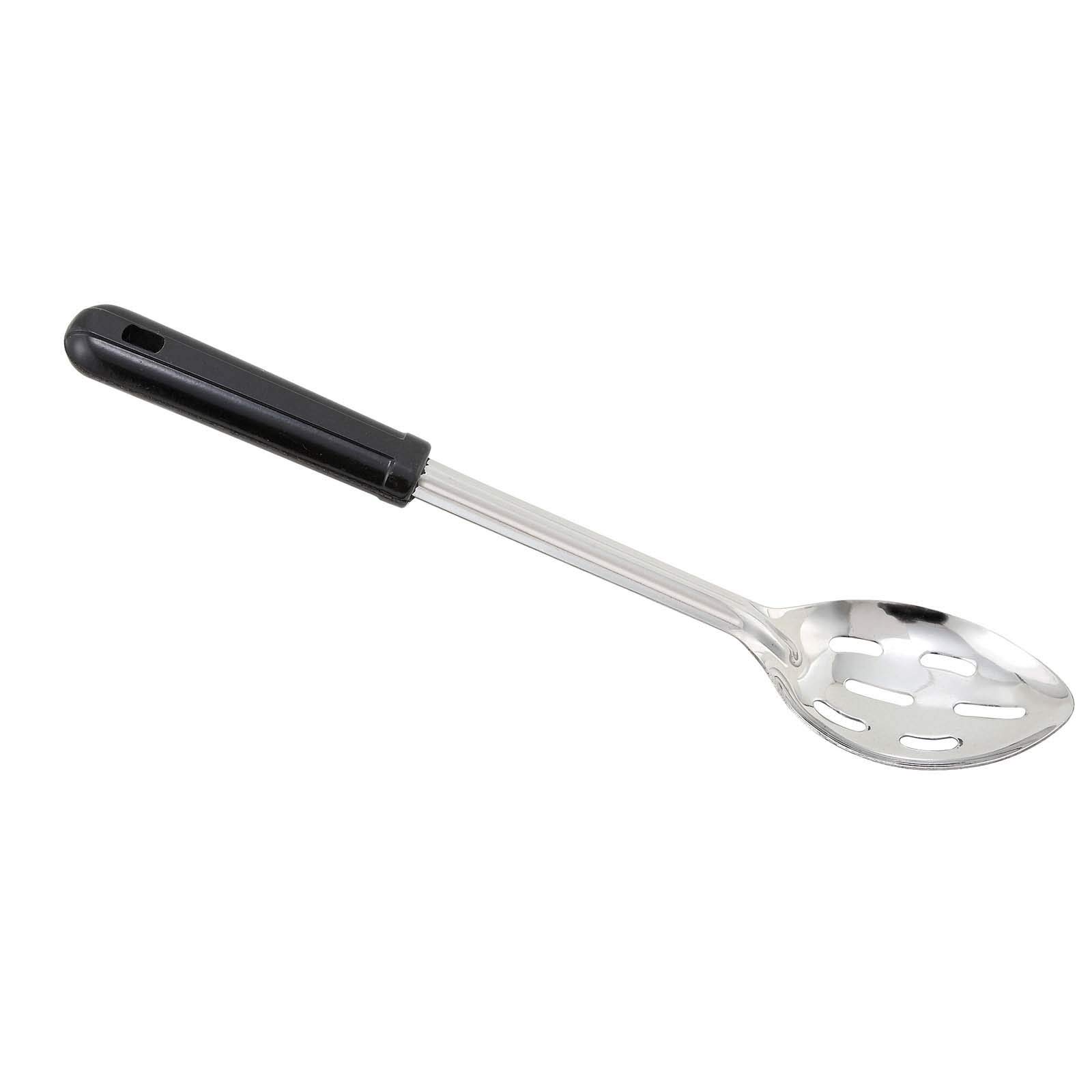 Winco BSSB-11 Slotted Basting Spoon with Bakelite Handle, 11-Inch, Medium, Stainless Steel