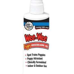 WEE Four Paws Puppy Dog Housebreaking Aid, 8 oz Spray