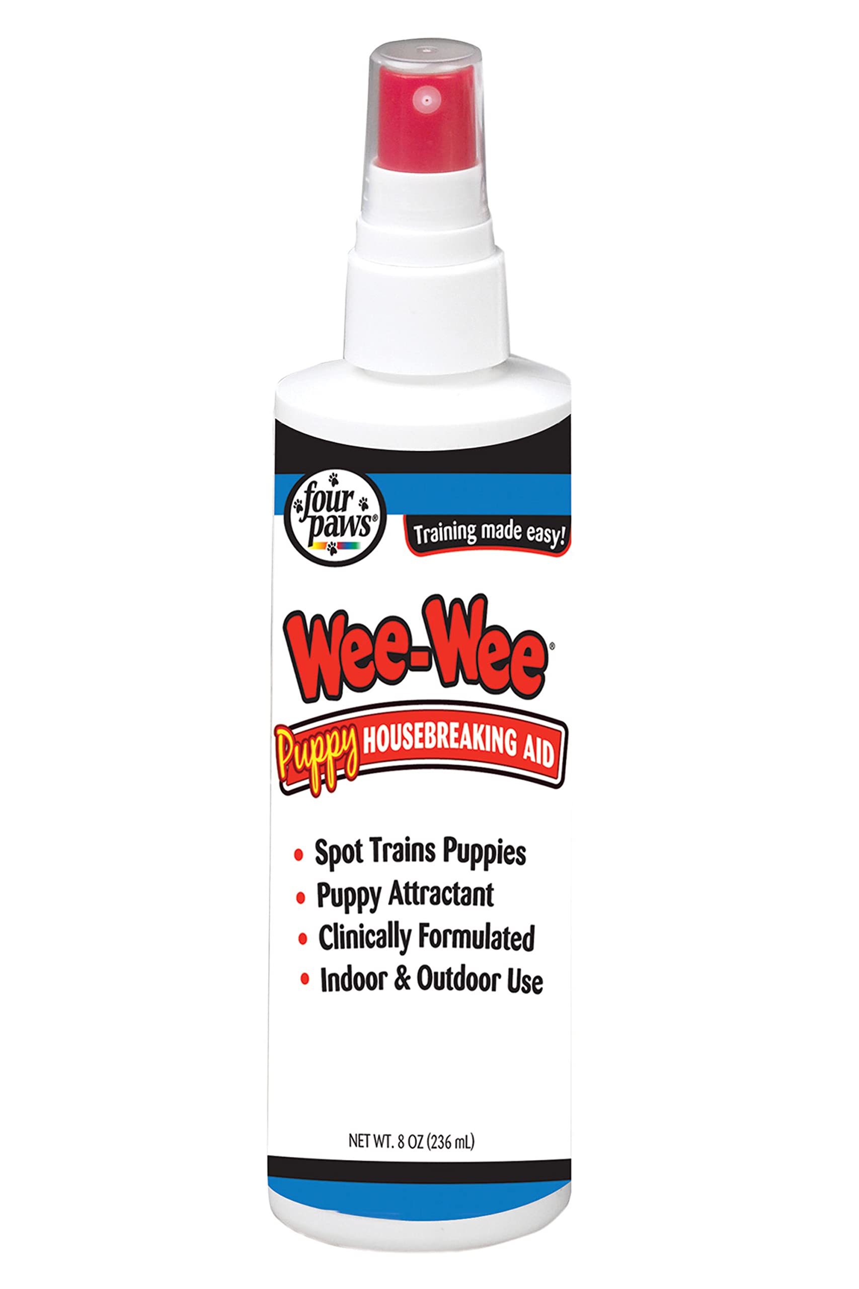 WEE Four Paws Puppy Dog Housebreaking Aid, 8 oz Spray