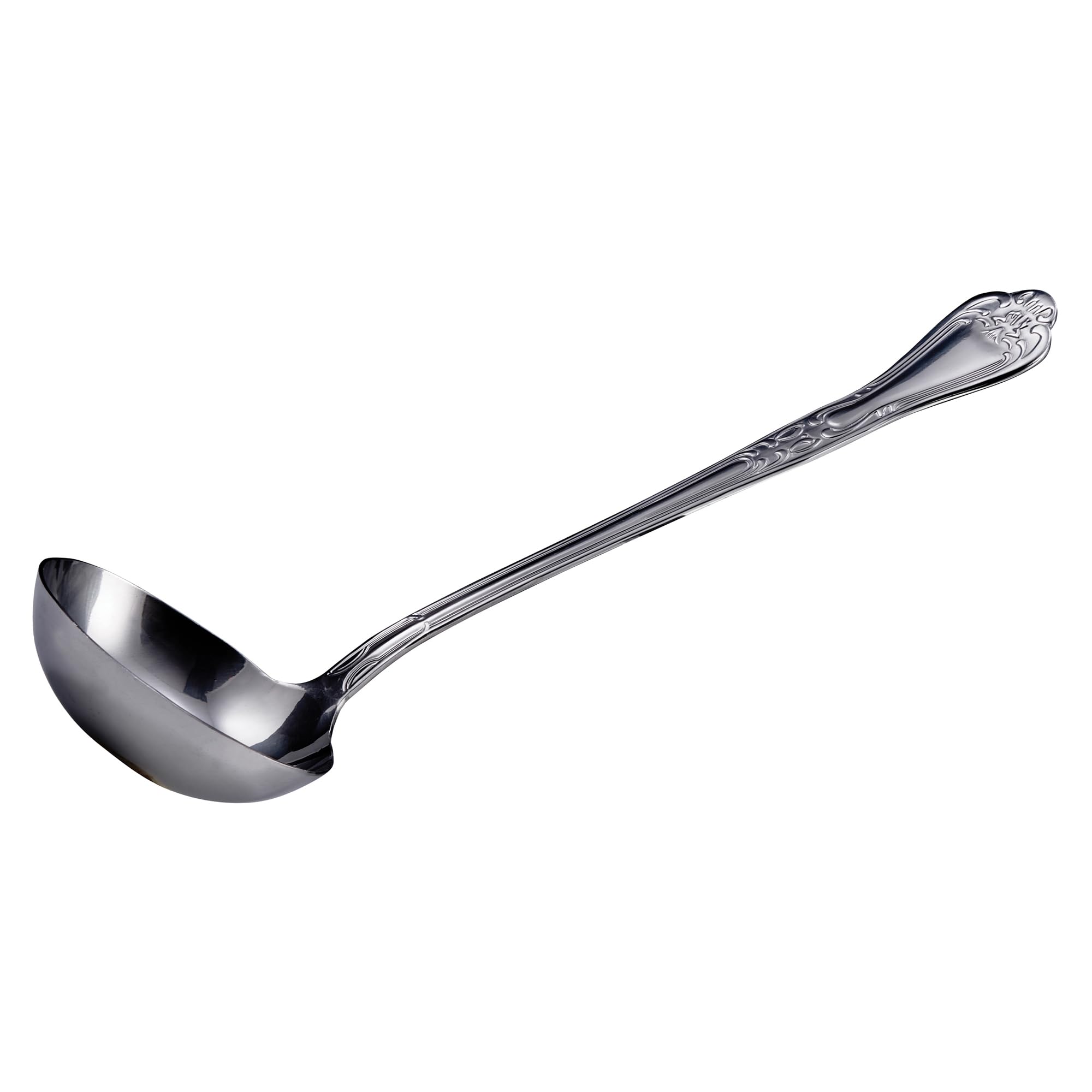 Winco Heavy-Duty Gravy/Soup Ladle, 4 Ounce, 13"