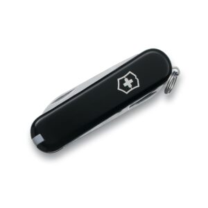 Victorinox Swiss Army Knife, Classic SD, Stainless Steel, Black, Pocketknife