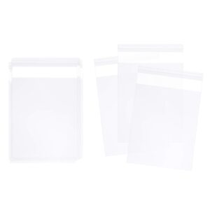 darice 1115-23 50/pack plastic self sealing bags, 4-3/4 by 5-3/4-inch, clear