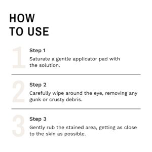 Eye Envy Tear Stain Remover Solution for Dogs|100% Natural,Safe|Recommended by Breeders/Vet/Professional Handlers/Groomers|Contains colloidal Silver|Remove Stains from White/Light Fur,Skin Folds (8oz)