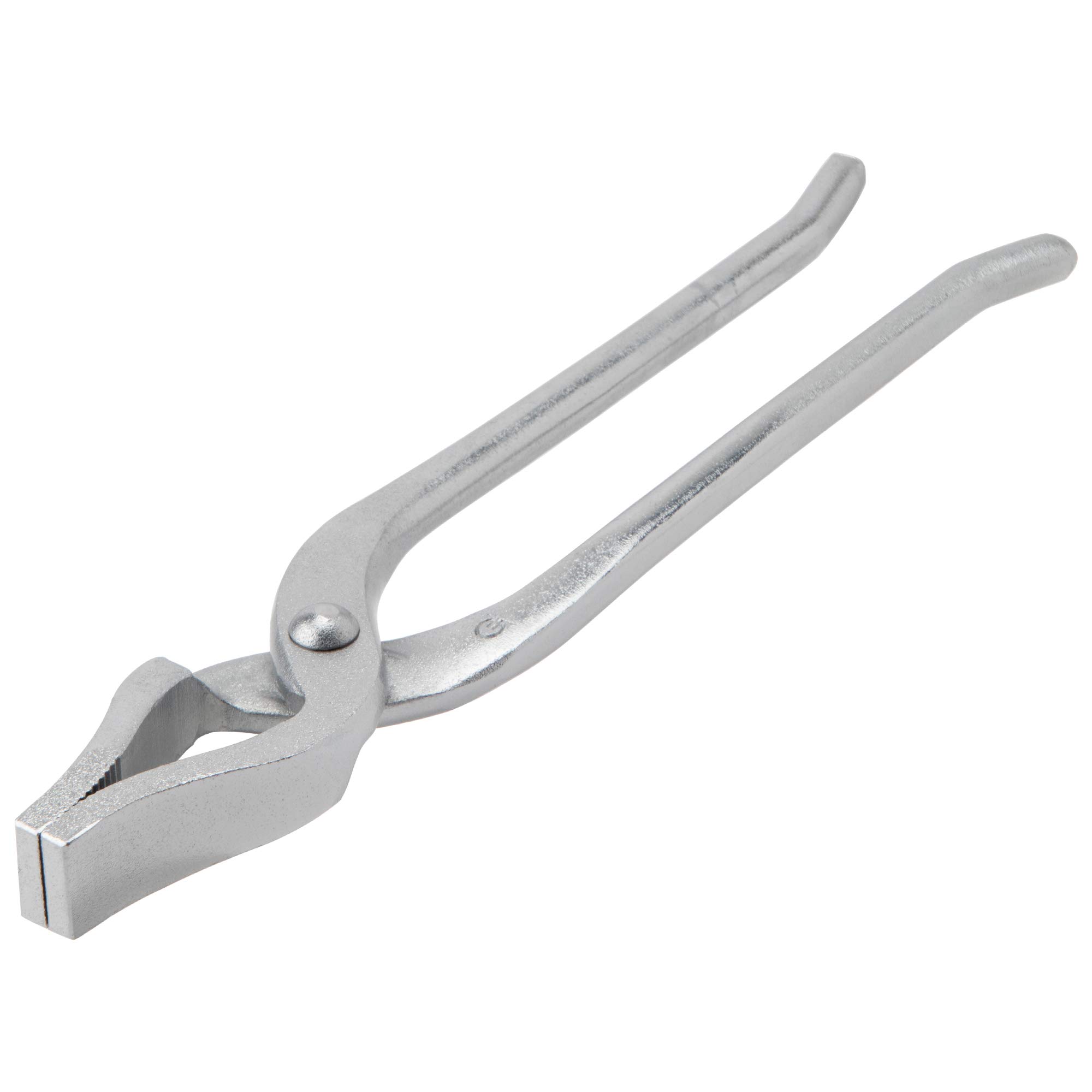 Endoshoji TKG ANB10 Pot Holder, Yatco Scissors, Total Length: 8.9 inches (225 mm), Weight: 11.6 oz (330 g), Width 0.7 inches (19 mm), Convenient for Sandwering Handle-less Yatco Pots Etc., Iron,