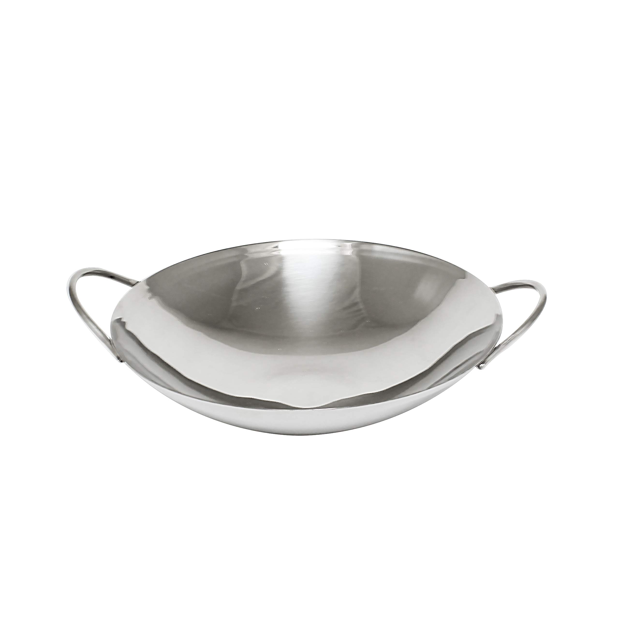 Thunder Group Stainless Steel Wok, 8-Inch