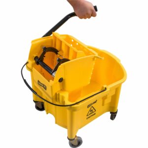 Genuine Joe GJO60466 Splash Shield Mop Bucket/Wringer 26 QT