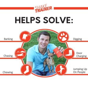 ShakeTrainer - The Original Humane Dog Training Kit with Instructional Video - Stops Your Dog's Bad Behaviors in Minutes Without Shocking or Spraying - Easy to Use - Now Made in The USA