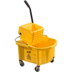 Genuine Joe GJO60466 Splash Shield Mop Bucket/Wringer 26 QT