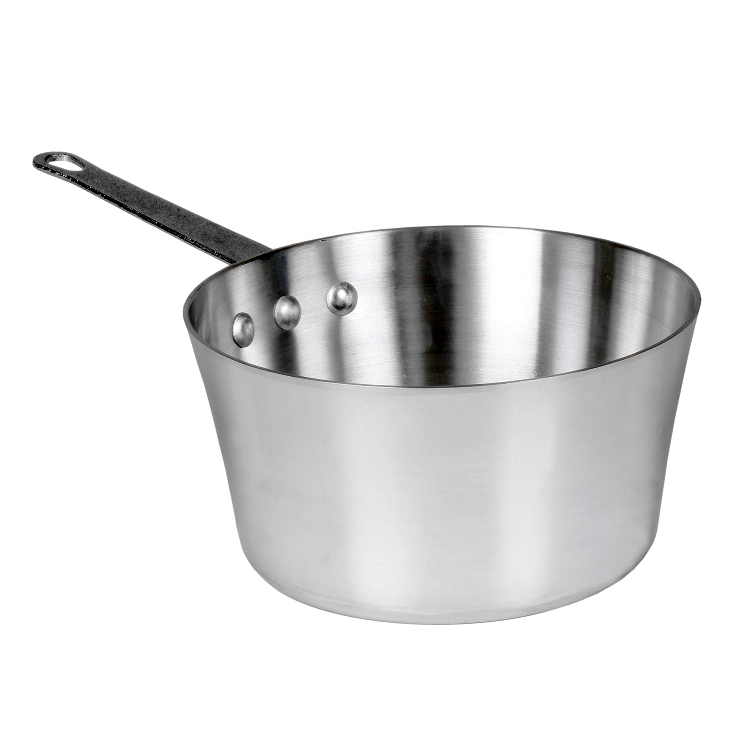 Thunder Group 5.5 Quart Aluminum Sauce Pans, Mirror Finish