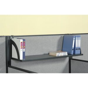 global industrial 48"w hanging shelf, black