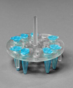 sp bel-art proculture round microcentrifuge floating bubble rack; for 1.5ml tubes, 20 places, fits in 1000ml beakers (f18875-1000)