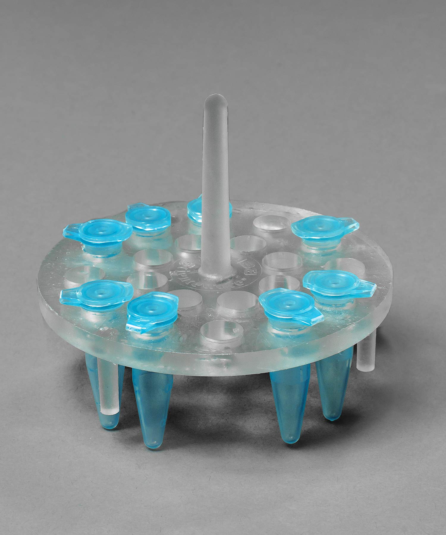 SP Bel-Art ProCulture Round Microcentrifuge Floating Bubble Rack; For 1.5ml Tubes, 20 Places, Fits in 1000ml Beakers (F18875-1000)