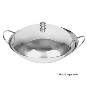 Thunder Group Stainless Steel Wok, 8-Inch