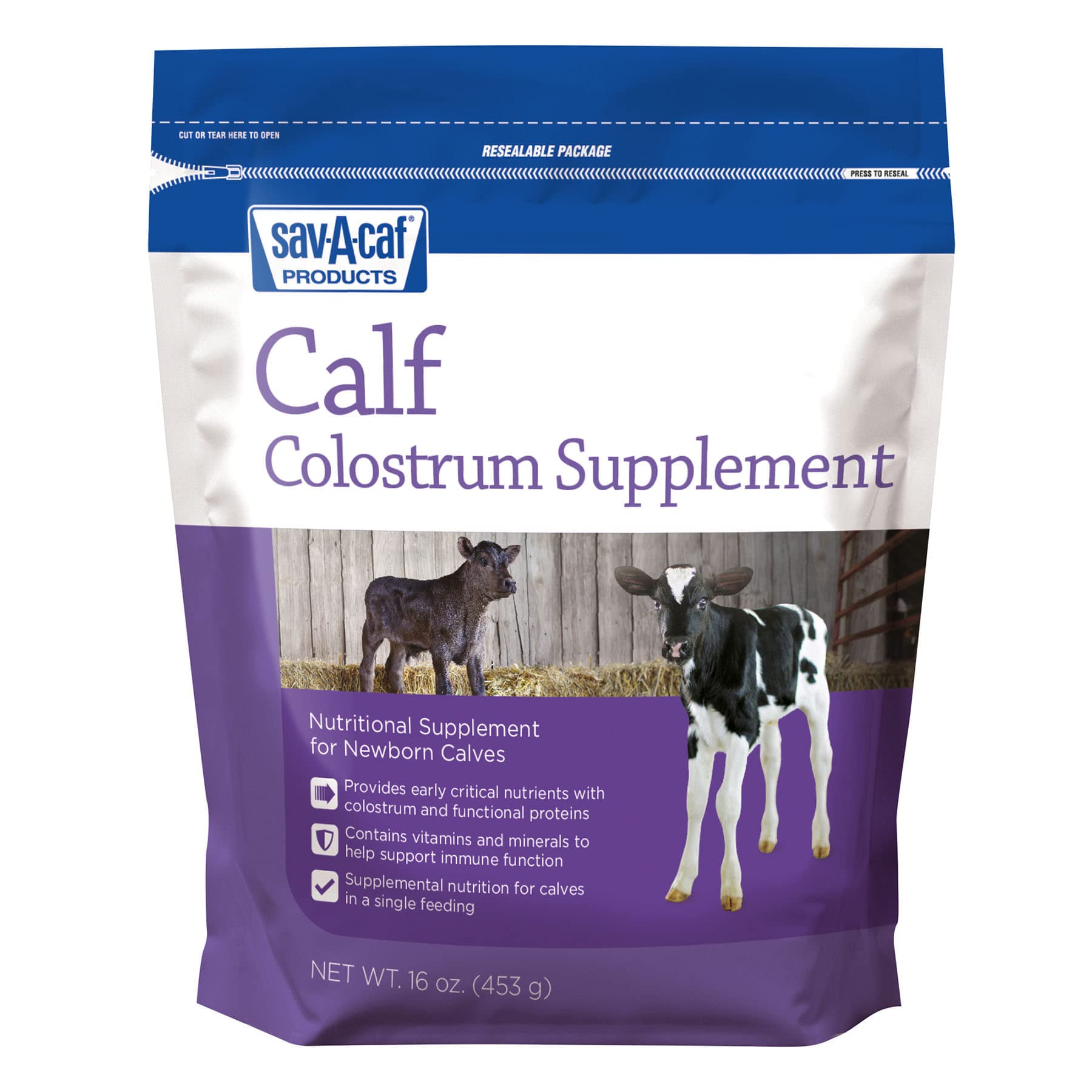 MILK PRODUCTS Sav-A-CAF, 16 oz, Colostrum Supplement