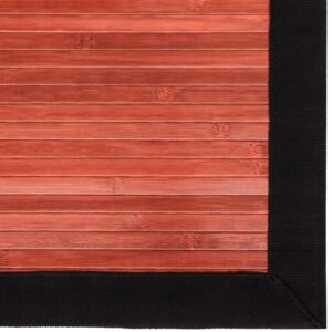 Red Lantern RUG-RB17-0608-5x8 Rug, 5 ft x 8 ft, Mahogany