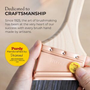 3” Purdy 144300030 Ox-O-Thin Flat Sash Paint Brush, Ox-Hair