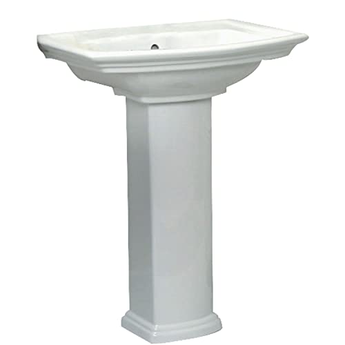 Washington 550 Pedestal Lavatory 8" Widespread