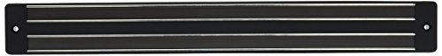 Winco Magnetic Bar with Plastic Base 13-Inch, Black