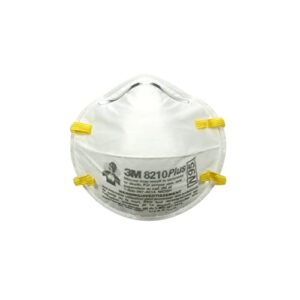 3M 8210 Plus Paint Sanding Dust Particulate N95 Respirator, Disposable Respirators, 20-Pack