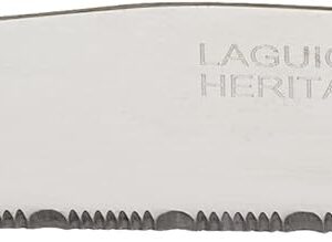 Laguiole Heritage Tradition Ultra Sharp Stainless Steel Gourmet Steak Knives Set of 6 | Triple Rivet Knife Cutlery Set, Stainless Steel Handle, 4.5 Inch Blade