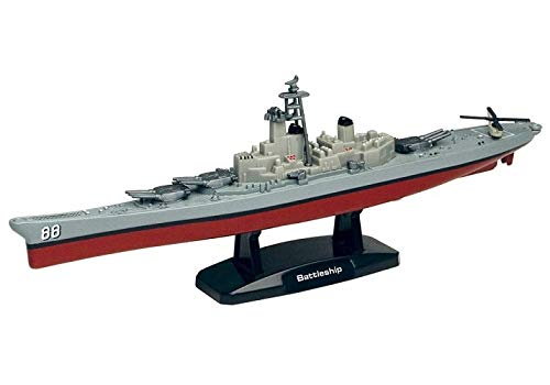 Daron Battleship 9" Die-Cast Vehicle with 1 Plane