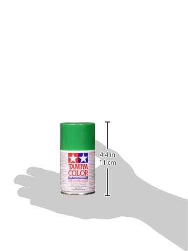 Tamiya TAM86025 86025 PS-25 Bright Green Spray Paint, 100ml Spray Can