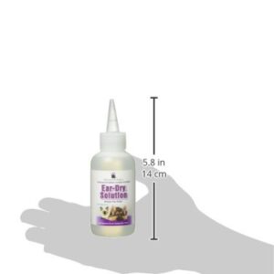 Professional Pet Products Dog Ear Dry Solution - Dries & Cleans Dog Ears - 4 fl oz