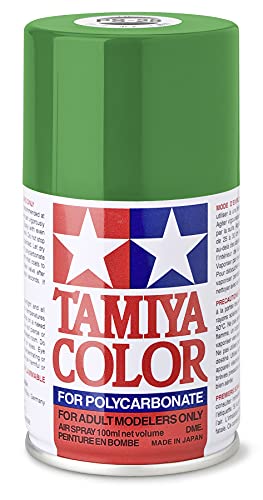 Tamiya TAM86025 86025 PS-25 Bright Green Spray Paint, 100ml Spray Can