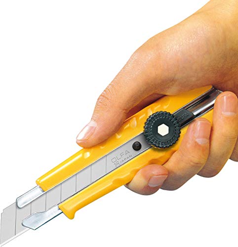 OLFA 18mm Heavy-Duty Ratchet-Lock Utility Knife (L-1)