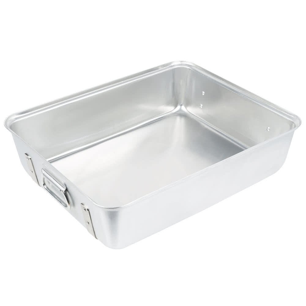 Vollrath 448212 16" x 20" Aluminum Strapped Roast Pan Bottom - Wear-Ever Collection [Set of 1/EA]